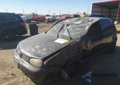 1999 Volkswagen Golf Gls z USA, uszkodzony, nr VIN WVWGA31J3XW684859